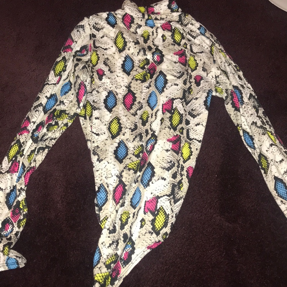 fashion nova funky leotard